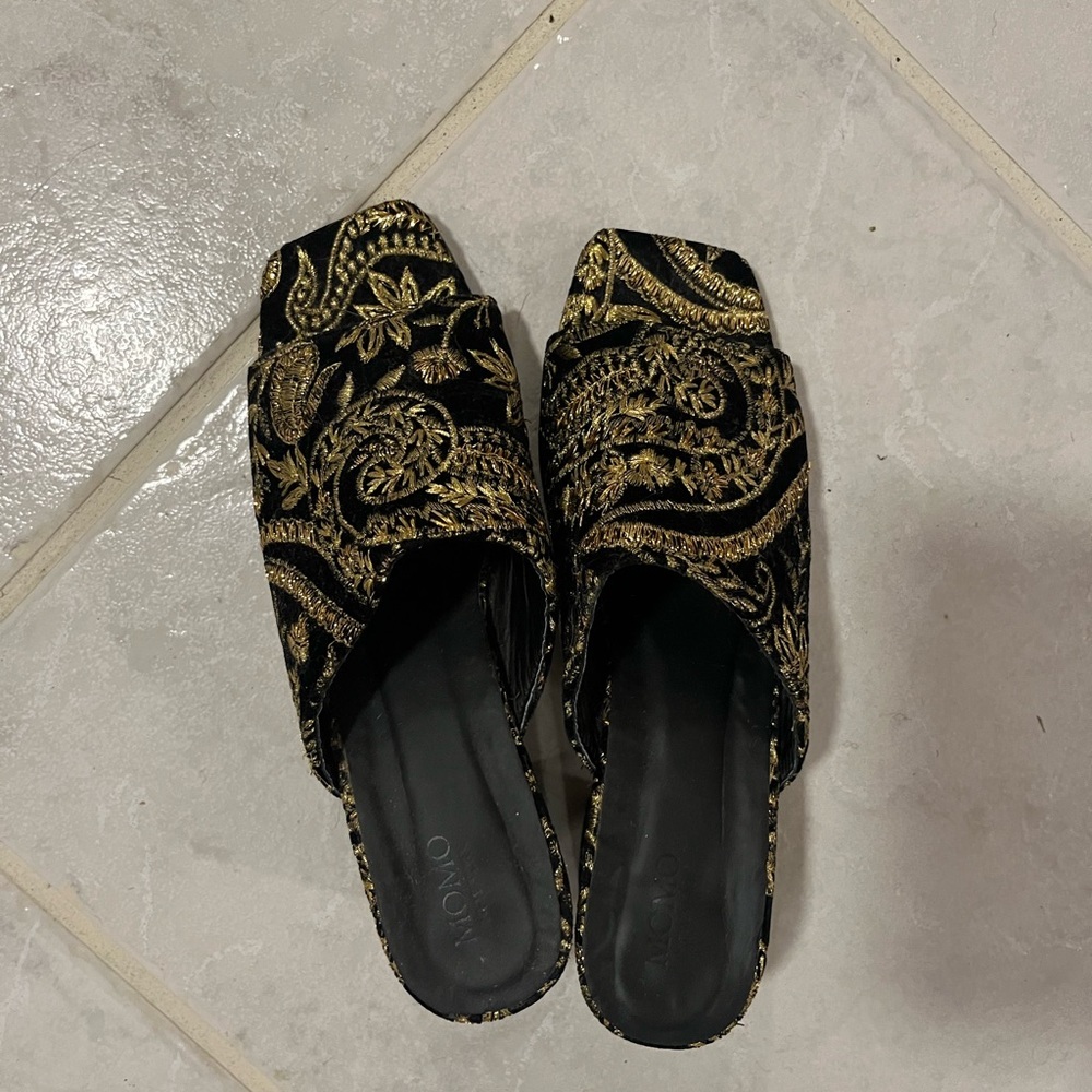 MOMO NY X ANTHROPOLOGIE mules - Picture 2 of 3